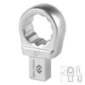 Насадка накидная серии FIT KING TONY 34502118M (18 мм, 9х12 мм)
